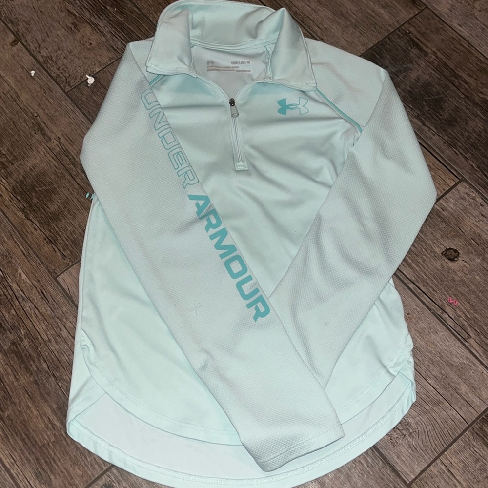 girls quarter zip